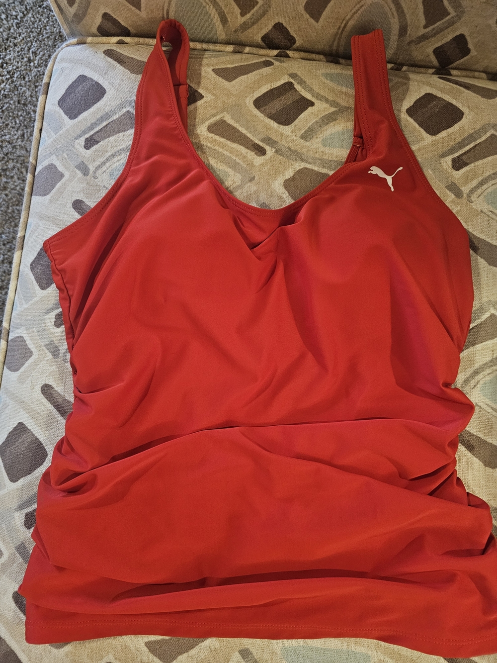 PUMA XL Women's Red Tank Top